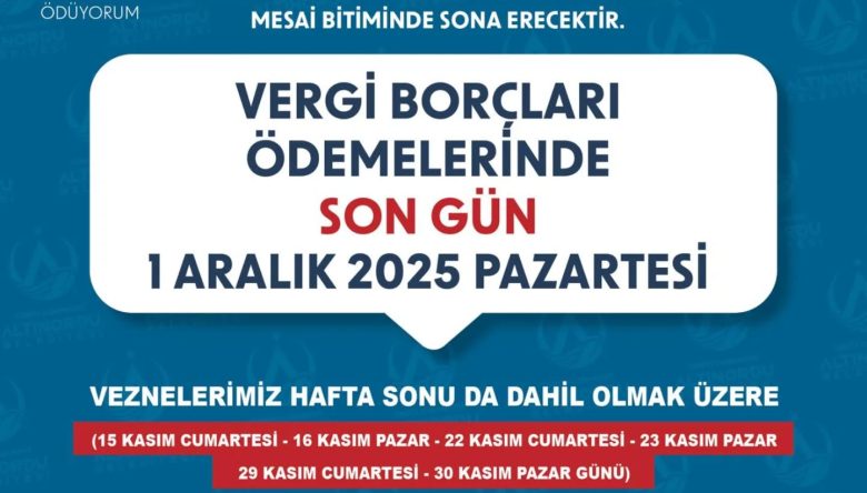 SON GÜN 1 ARALIK!