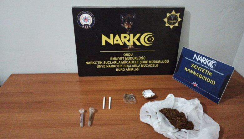 ORDU’DA NARKOTİK OPERASYONLARI