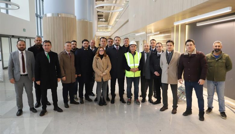 ORDU ŞEHİR HASTANESİ İNŞAATINDA YERİNDE İNCELEME