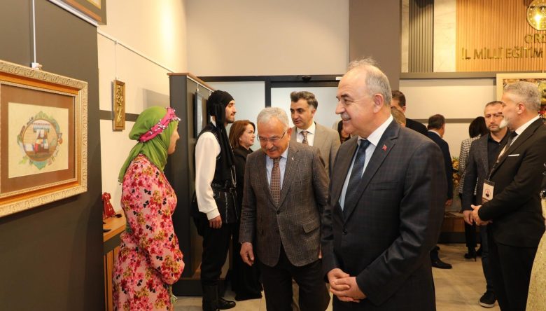 ORDU OLGUNLAŞMA ENSTİTÜSÜ SERGİSİ SANATSEVERLERLE BULUŞTU