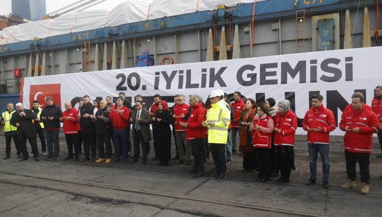 İYİLİK GEMİSİ MISIR’A ULAŞTI