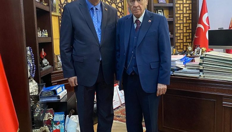 RECEP AYDIN’DAN DEVLET BAHÇELİ’YE ZİYARET