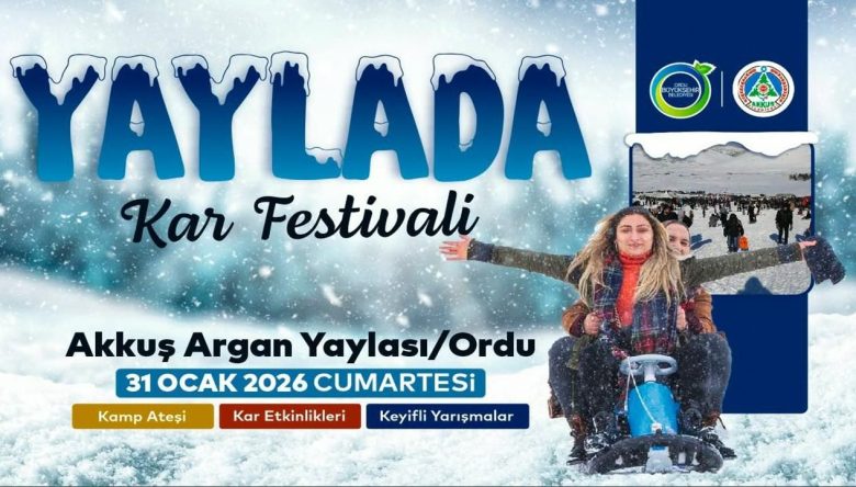 ARGAN YAYLASI’NDA KAR FESTİVALİ