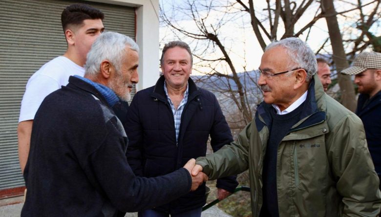BAŞKAN GÜLER TEKKİRAZLILARLA SAHADA BULUŞTU