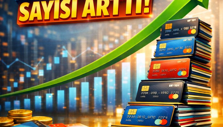 KART SAYISI 464,9 MİLYONA ULAŞTI