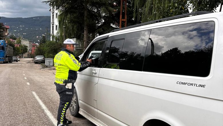 ORDU’DA TRAFİKTE SIKI TAKİP