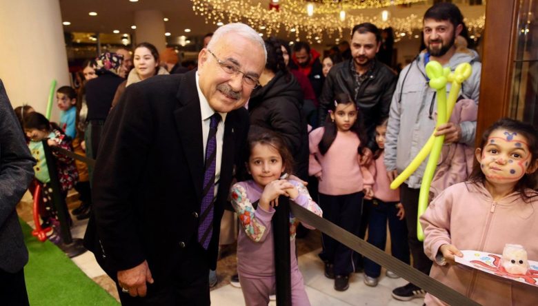 BAŞKAN GÜLER ÇOCUKLARIN SEVİNCİNE ORTAK OLDU