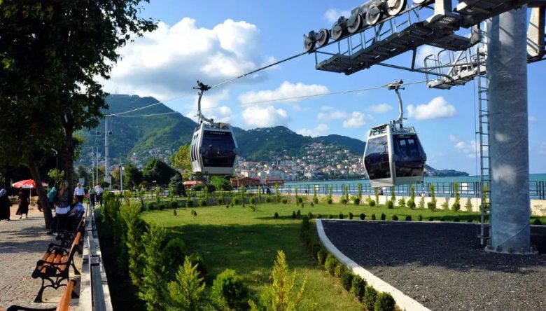 TELEFERİK HİZMETE AÇILDI