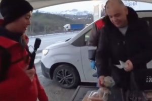 RAMAZAN DAYANIŞMASI GEZGİNLERİ ETKİLEDİ