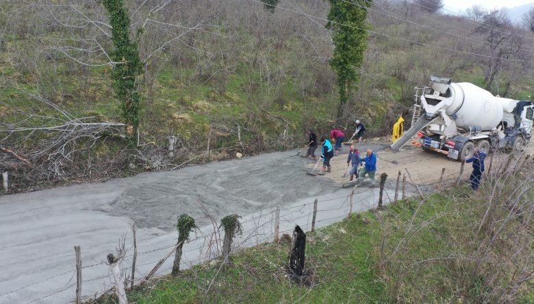 KUMRU’DA YOL SEFERBERLİĞİ