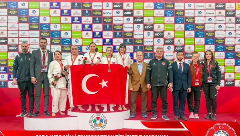 JUDO’DA 5 MADALYA