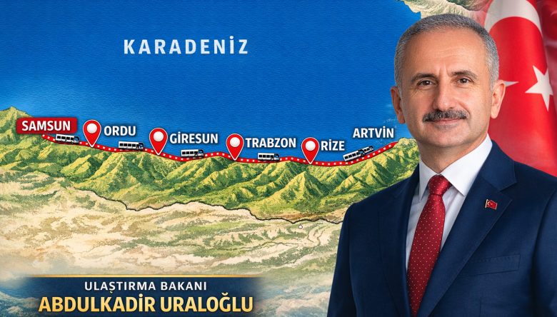 KARADENİZ’E DEV DEMİRYOLU PROJESİ