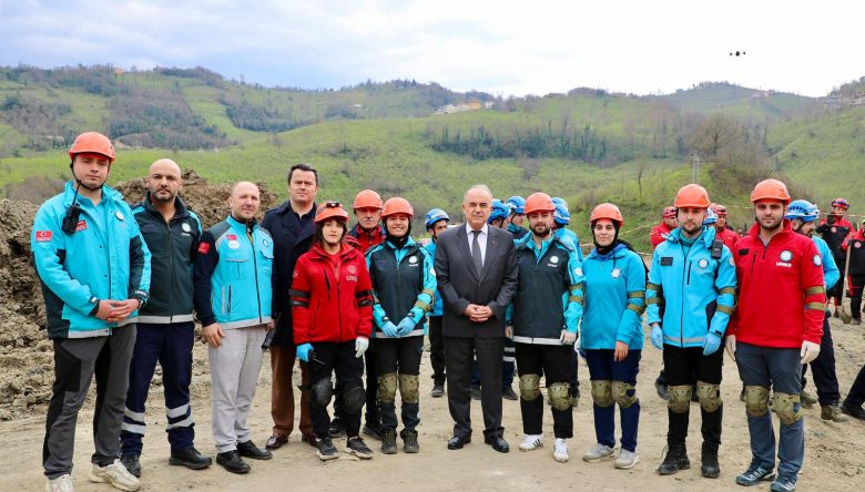 ORDU İL AFET MÜDAHALE PLANI KAPSAMINDA TATBİKAT YAPILDI