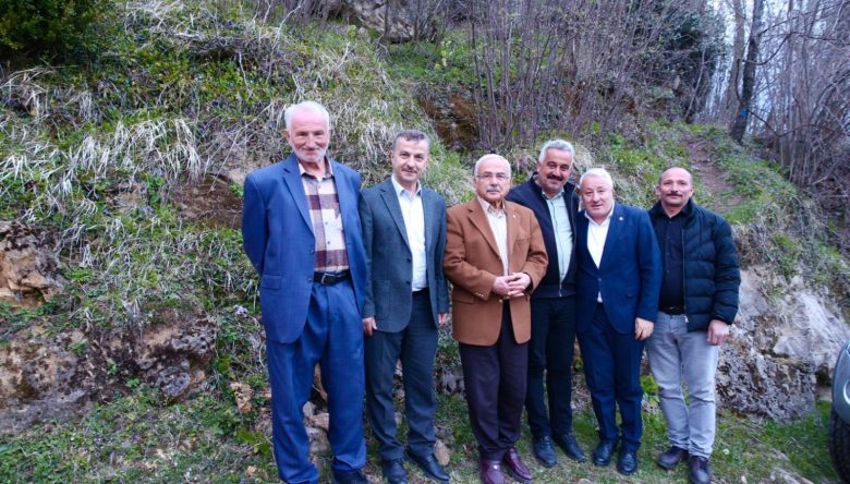 BAŞKAN GÜLER KAYA MEZARLARINI ZİYARET ETTİ