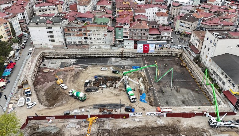 MİLLET DÜZÜ PROJESİNDE ÜST YAPIYA GEÇİLDİ