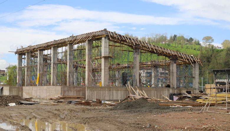 ORDU’DA YENİ SPOR TESİSİ İNŞAATI SÜRÜYOR