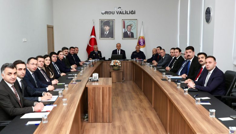 ORDU’DA GÜVENLİK RAPORU AÇIKLANDI