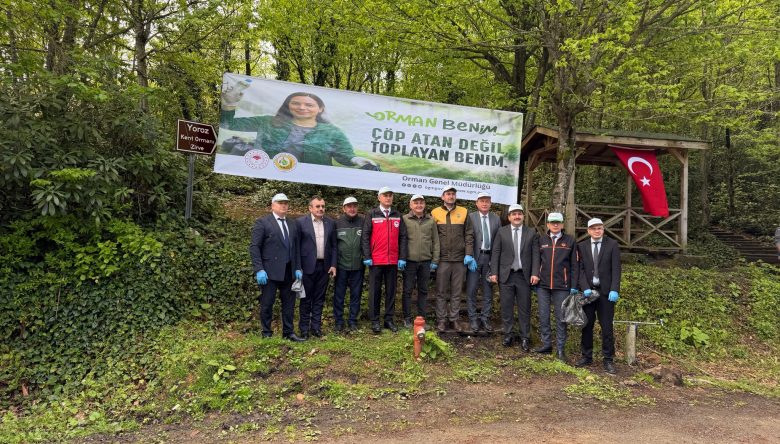 ORMAN İÇİN SAHAYA İNDİLER   