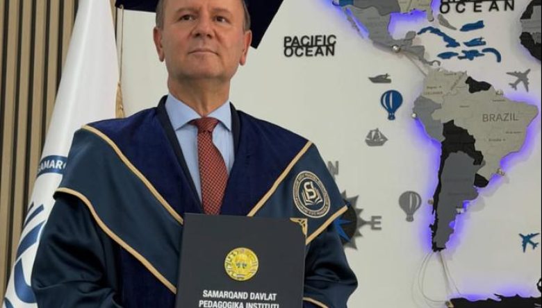 REKTÖR BAŞ’A FAHRİ PROFESÖRLÜK