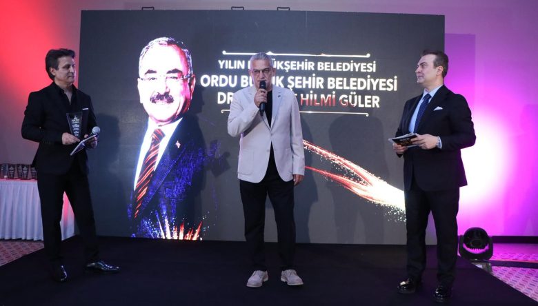 ORDU BÜYÜKŞEHİR BELEDİYESİ’NE ‘ALTIN ZİRVE ÖDÜLÜ’