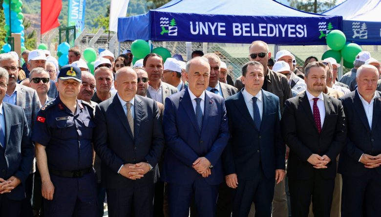 ÜNYE CAN DOSTLAR MAVİ-YEŞİL DOĞAL YAŞAM ALANI HİZMETE AÇILDI   