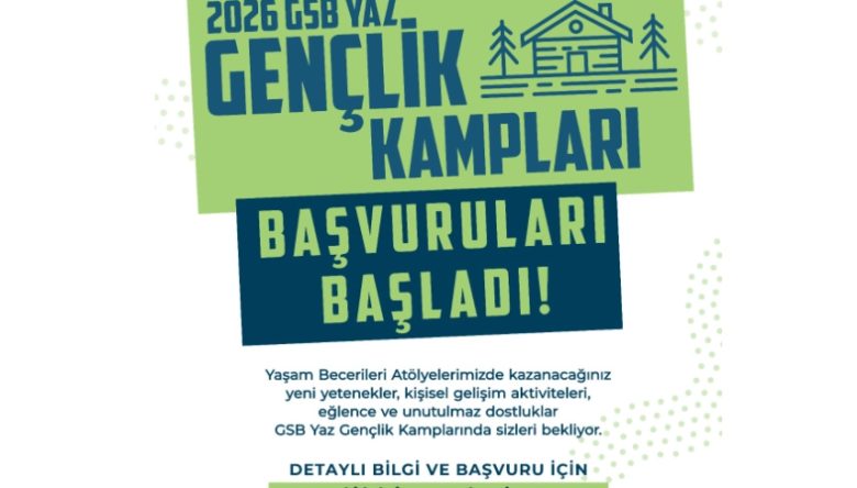 GENÇLİK MERKEZİNDEN ÜCRETSİZ KAMPA DAVET