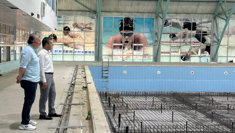 DURUGÖL OLİMPİK YÜZME HAVUZUNDA SONA DOĞRU
