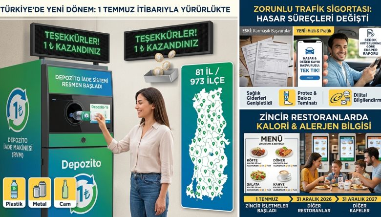 DEPOZİTO İADE SİSTEMİ BAŞLADI