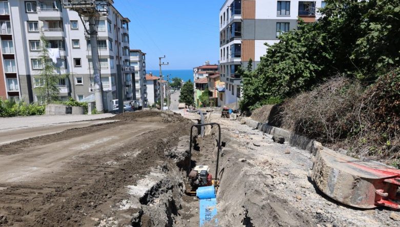 BÜYÜKŞEHİR ÜNYE’DE ÇALIŞIYOR      