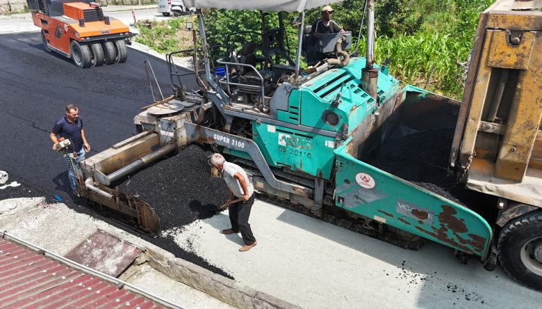 ALTINORDU'DA ASFALT HAMLESİ   