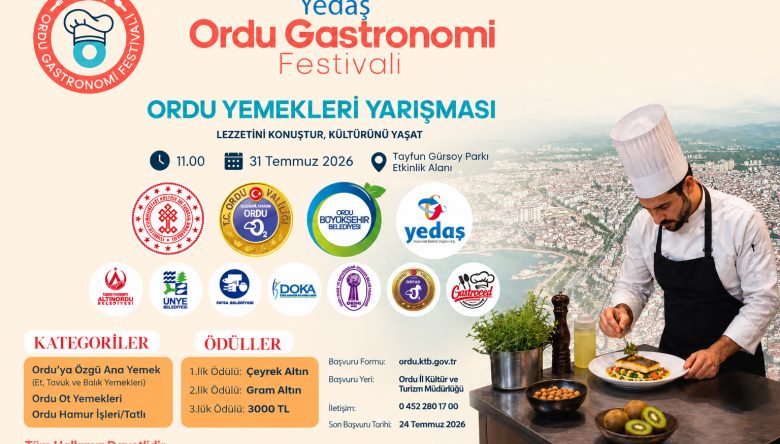 ORDU'NUN EN İYİ YEMEĞİ SEÇİLECEK   