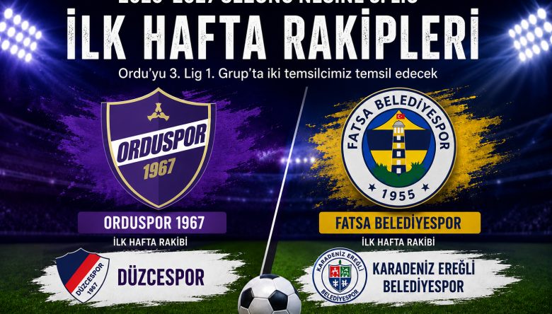 ORDUSPOR EVİNDE, FATSA DEPLASMANDA BAŞLAYACAK