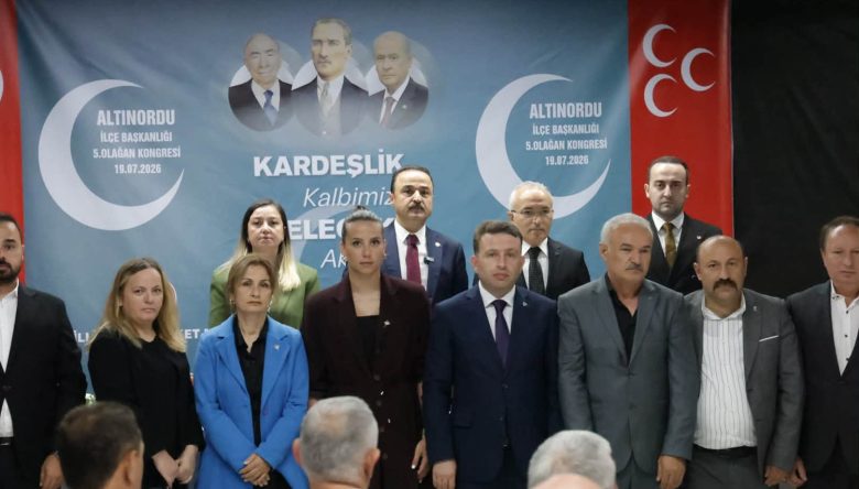 MHP ALTINORDU’DA DİNÇER KURUCU GÜVEN TAZELEDİ!   
