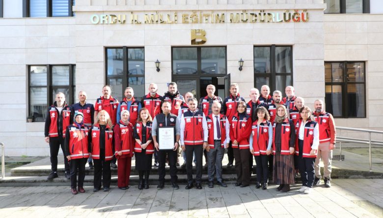 ORDU'DA AFETLERE HAZIRLIKTA EĞİTİM SEFERBERLİĞİ