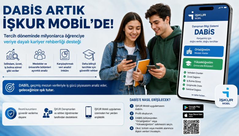 DABİS ARTIK İŞKUR MOBİL'DE