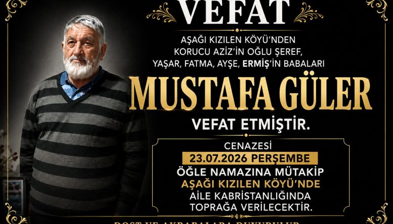 VEFAT HABERİ