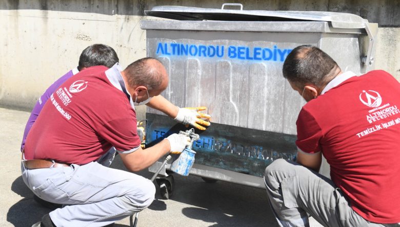 ALTINORDU’DA HİJYEN MESAİSİ