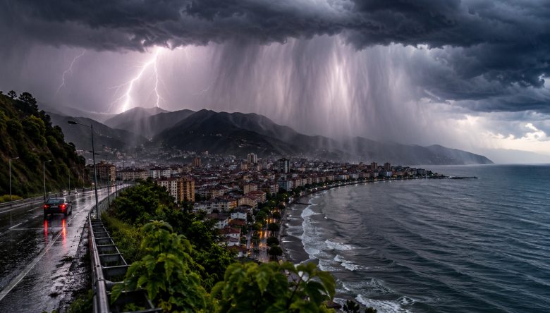 ORDU İÇİN KIRMIZI ALARM! ŞİDDETLİ YAĞIŞ GELİYOR