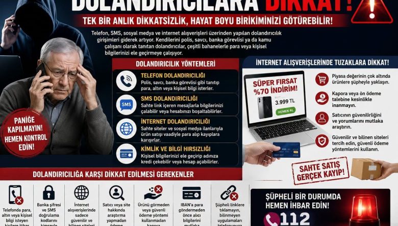 TEK BİR DİKKATSİZLİK BİRİKİMLERİNİZİ KAYBETTİREBİLİR