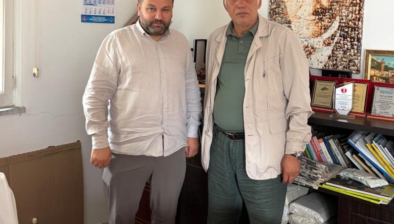 TFFHGD GENEL BAŞKANI MİNNET'TEN GAZETEMİZE ZİYARET