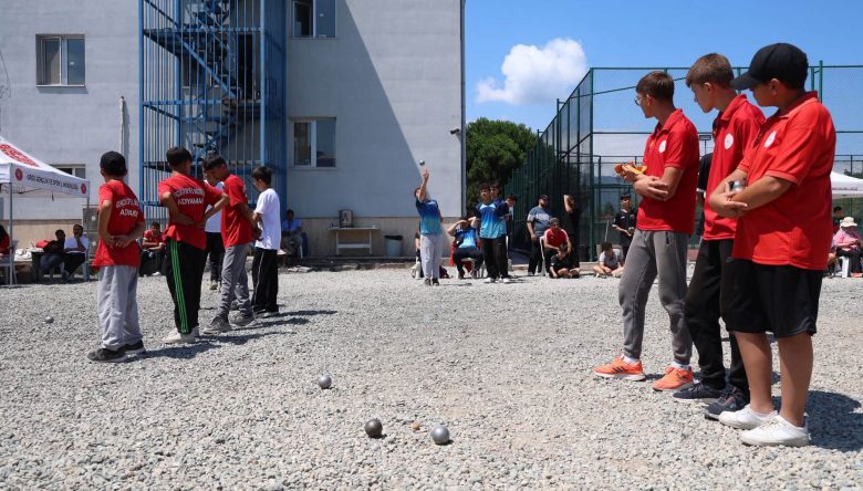 BOCCE TÜRKİYE BİRİNCİLİĞİ ORDU'DA SÜRÜYOR