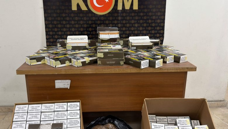 ORDU'DA KAÇAK TÜTÜN VE YASAKLI BIÇAK OPERASYONU