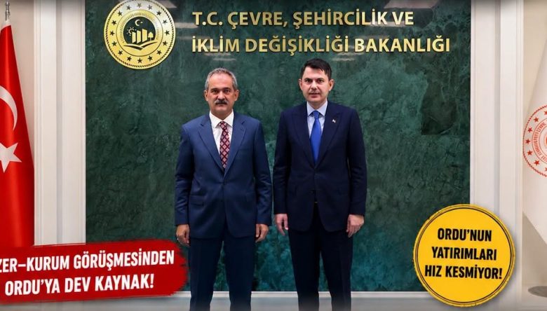 ORDU’YA MİLYONLUK YATIRIM