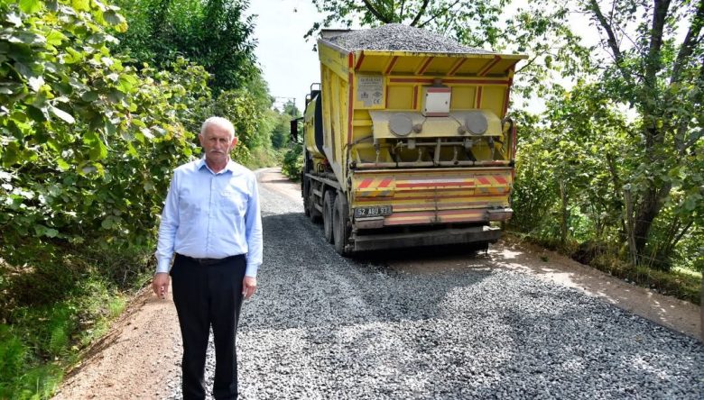 GÜLYALI’DA ULAŞIM AĞI GÜÇLENİYOR