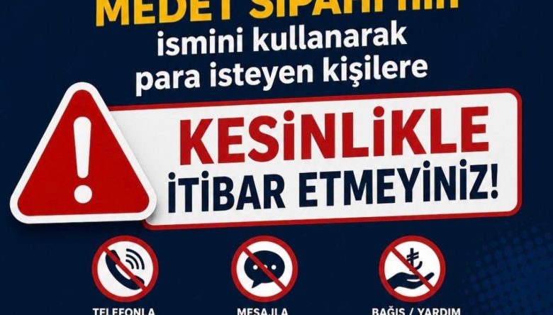 GÜLYALI BELEDİYESİ’NDEN VATANDAŞLARA DOLANDIRICILIK UYARISI
