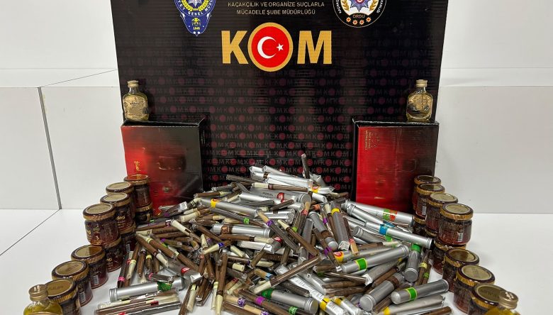 ORDU'DA KAÇAKÇILIKLA MÜCADELE SÜRÜYOR