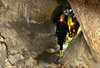 YAZKONAĞI MAĞARASI TURİZME KAZANDIRILIYOR